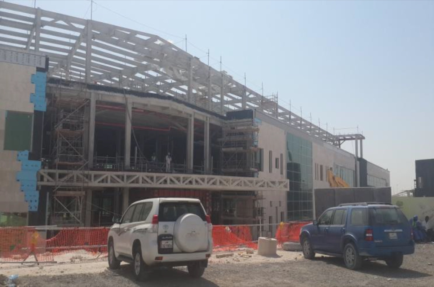 Research complex under construction